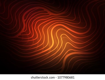 Dark Red vector abstract doodle texture. A vague abstract illustration with doodles in Indian style. Brand-new style for your business design.