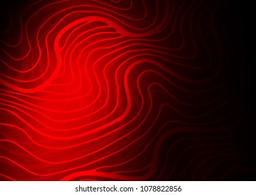 Dark Red vector abstract doodle background. Glitter abstract illustration with doodles and Zen tangles. The textured pattern can be used for website.