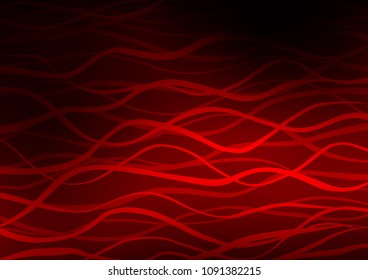 Dark Red vector abstract doodle background. Brand-new colored illustration in blurry style with doodles. The completely new template can be used for your brand book.