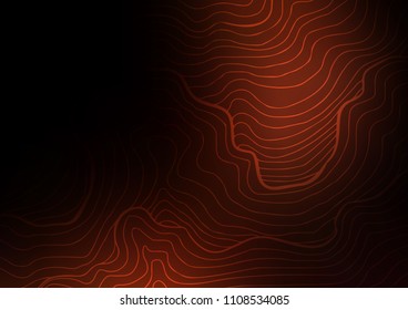 Dark Red vector abstract doodle texture. A vague abstract illustration with doodles in Indian style. The pattern can be used for heads of websites and designs.