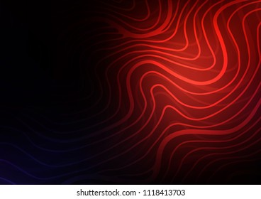 Dark Red vector abstract doodle pattern. Brand-new colored illustration in blurry style with doodles. The pattern can be used for wallpapers and coloring books.