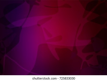 Dark red vector abstract doodle pattern. Creative illustration in blurred style with doodles made by child. The pattern can be used for coloring books and pages for kids.
