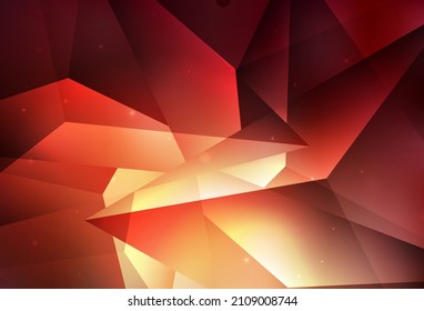 Dunkelrote Vektorgrafik Abstrakte Illustration mit farbigen Blasen im Naturstil. Unscharfe Blasen auf abstraktem Hintergrund mit buntem Farbverlauf. Basis für Broschüren, Faltblätter