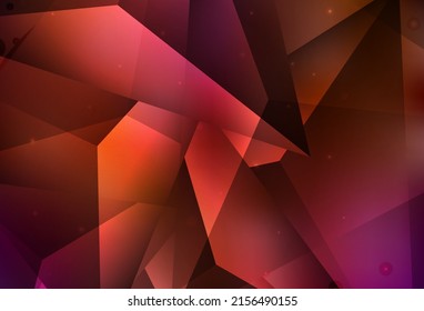 Vector rojo oscuro Ilustración abstracta con burbujas coloreadas al estilo natural. Hermosa ilustración de color con círculos borrosos en estilo natural. Fondo de escritorio para un teléfono móvil.
