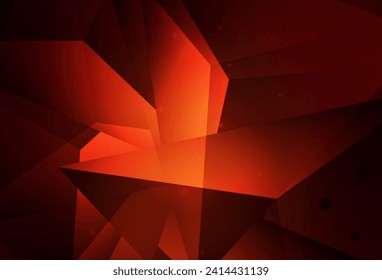 Vector rojo oscuro Ilustración abstracta con burbujas coloreadas al estilo natural. Ilustración abstracta moderna con gotas de agua coloridas. Diseño sencillo para su sitio web.