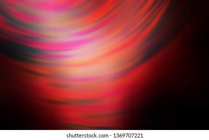 Dark Red vector abstract layout. Creative illustration in halftone style with gradient. Blurred design for your web site.