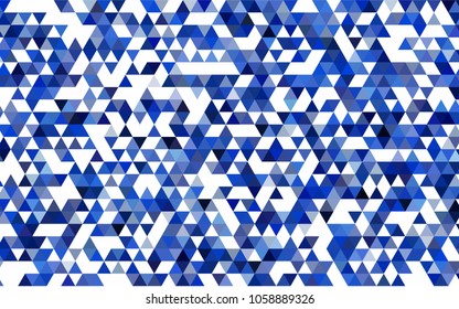 Dark Red vector abstract mosaic template. Modern geometrical abstract illustration with gradient. The completely new template can be used for your brand book.