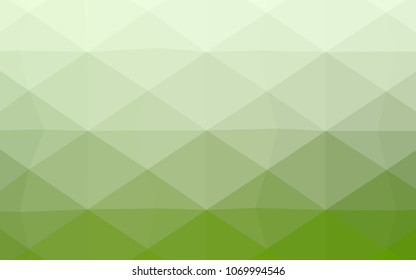 Dark Red vector abstract mosaic background. Colorful illustration in polygonal style with gradient. Brand-new design for your business.