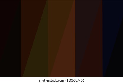 Dark Red vector abstract mosaic pattern. Modern geometrical abstract illustration with gradient. Brand-new design for your business.