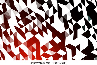 Dark Red vector abstract mosaic pattern. Brand new colored illustration in blurry style with gradient. The template can be used as a background for cell phones.