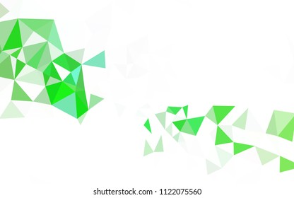 Dark Red vector abstract mosaic background. Colorful illustration in abstract style with triangles. Template for cell phone's backgrounds.