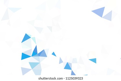 Dark Red vector abstract mosaic backdrop. Colorful illustration in polygonal style with gradient. New template for your brand book.
