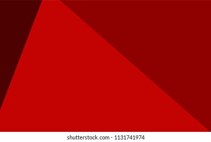 Dark Red vector abstract mosaic backdrop. A sample with polygonal shapes. Best triangular design for your business.