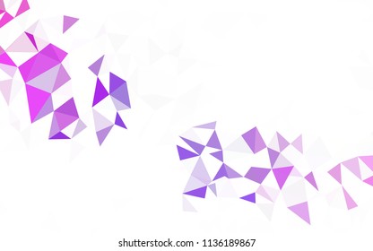 Dark Red vector abstract mosaic background. A completely new color illustration in a polygonal style. A new texture for your web site.