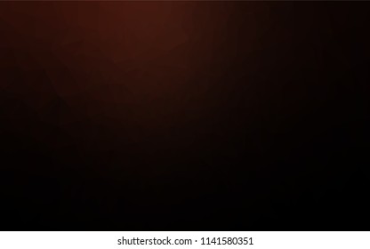 Dark Red vector abstract mosaic backdrop. An elegant bright illustration with gradient. A completely new design for your business.