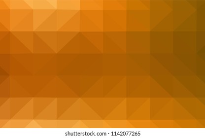 Dark Red vector abstract mosaic backdrop. Shining colorful illustration with triangles. Textured pattern for your backgrounds.
