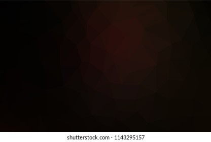 Dark Red vector abstract mosaic background. Shining colored illustration in a Brand new style. A completely new template for your business design.