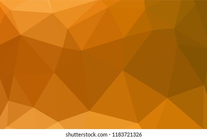 Dark Red vector abstract mosaic background. Colorful illustration in polygonal style with gradient. Polygonal design for your web site.