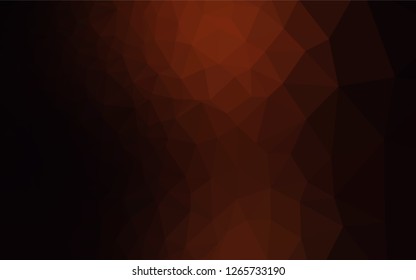 Dark Red vector abstract mosaic background. An elegant bright illustration with gradient. A new texture for your design.