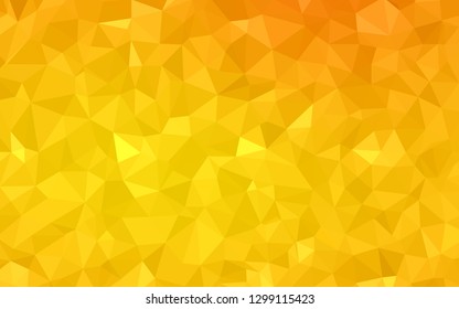 Dark Red vector abstract mosaic pattern. Creative geometric illustration in Origami style with gradient. A completely new design for your leaflet.