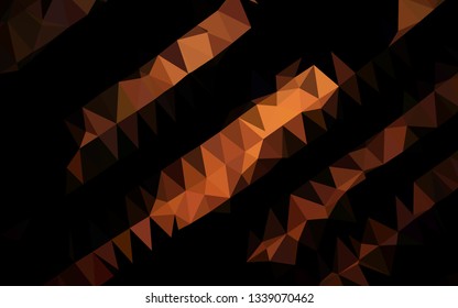 Dark Red vector abstract mosaic background. A vague abstract illustration with gradient. Completely new design for your business.