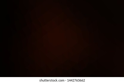 Dark Red vector abstract mosaic background. An elegant bright illustration with gradient. Completely new template for your business design.