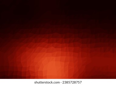 Dark Red vector abstract mosaic background. Brand new colorful illustration in with gradient. Completely new design for your business.