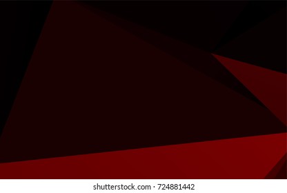 Dark Red vector abstract mosaic background. Colorful illustration in abstract style with gradient. Brand-new design for your business.