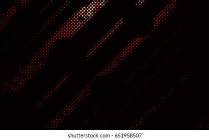 Dark Red vector abstract pattern with circles. Geometry template for your business design. Background with colored spheres.