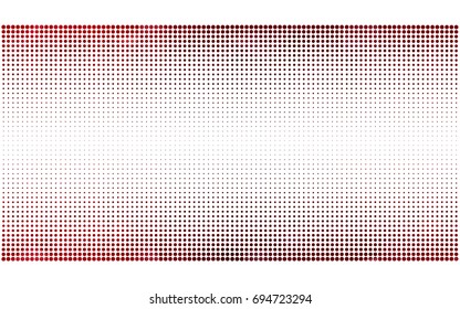 Dark Red vector abstract pattern with circles. Geometry template for your business design. Background with colored spheres.