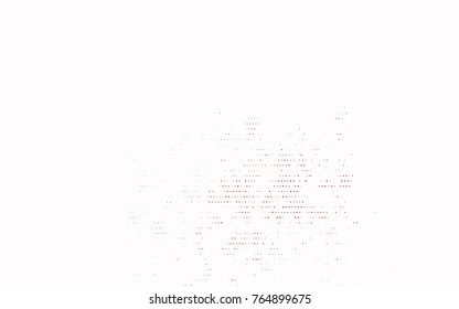 Dark Red vector abstract pattern with circles. Geometry template for your business design. Background with colored spheres.