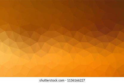 Dark Red vector abstract polygonal template. Creative geometric illustration in Origami style with gradient. Template for cell phone's backgrounds.