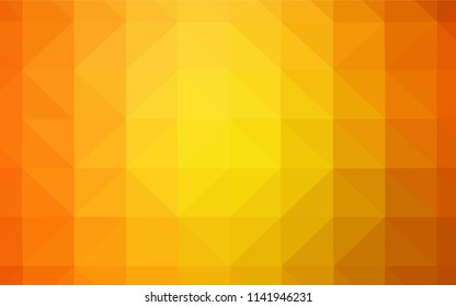 Dark Red vector abstract polygonal pattern. Colorful illustration in polygonal style with gradient. Textured pattern for your backgrounds.