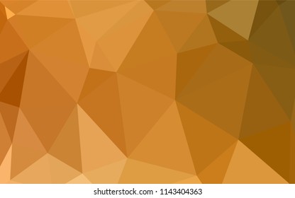 Dark Red vector abstract polygonal background. Colorful abstract illustration with triangles. Textured pattern for your backgrounds.