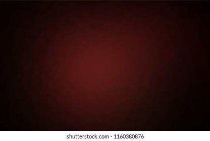 Dark Red vector abstract polygonal layout. Shining colored illustration in a Brand new style. The completely new template can be used for your brand book.