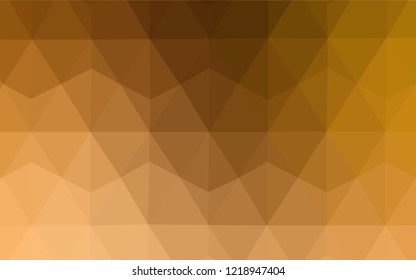 Dark Red vector abstract polygonal pattern. Shining colorful illustration with triangles. A new texture for your web site.