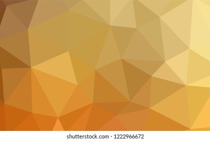 Dark Red vector abstract polygonal template. A completely new color illustration in a polygonal style. Brand new style for your business design.