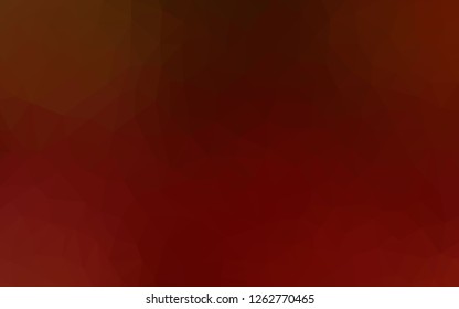 Dark Red vector abstract polygonal background. Polygonal abstract illustration with gradient. Polygonal design for your web site.