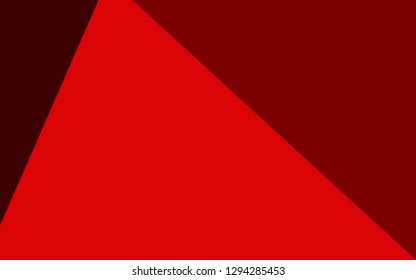 Dark Red vector abstract polygonal template. Creative geometric illustration in Origami style with gradient. Completely new template for your banner.