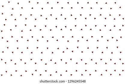 Dark Red vector  abstract polygonal template. A completely new color illustration in a polygonal style. Textured pattern for your backgrounds.