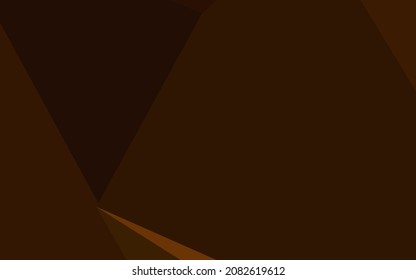 Dark Red vector abstract polygonal pattern. Colorful illustration in abstract style with gradient. The elegant pattern can be used as part of a brand book.