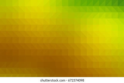 Dark Red vector abstract polygonal template. A completely new color illustration in a vague style. Brand-new style for your business design.