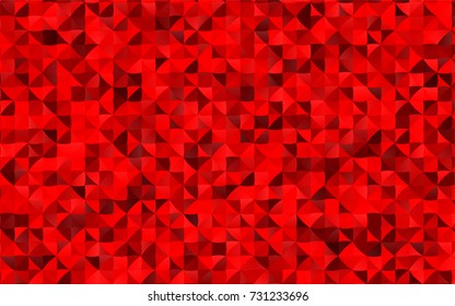 Dark Red vector abstract polygonal background. Shining colored illustration in a brand-new style. The textured pattern can be used for background.