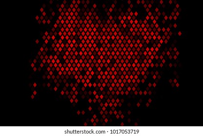 Dark Red vector abstract textured polygonal background. Blurry rectangular design. The pattern with repeating rectangles can be used for background.