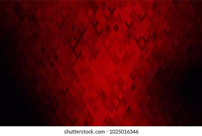 Dark Red vector abstract textured polygonal background. Blurry rectangular design. The pattern with repeating rectangles can be used for background.