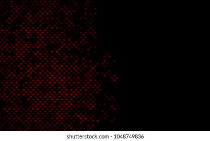 Dark Red vector abstract textured polygonal background. Blurry rectangular design. The pattern with repeating rectangles can be used for background.