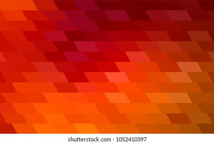 Dark Red vector abstract textured polygonal background. Blurry rectangular design. The pattern with repeating rectangles can be used for background.