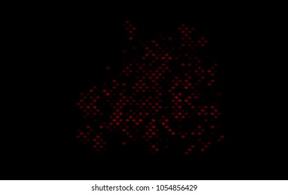 Dark Red vector abstract textured polygonal background. Blurry rectangular design. The pattern with repeating rectangles can be used for background.