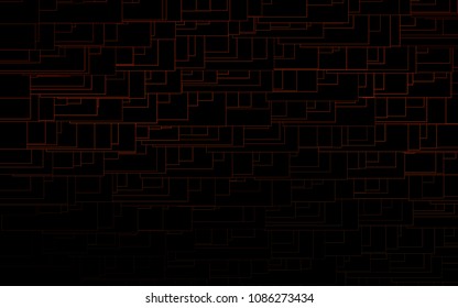 Dark Red vector abstract textured polygonal background. Blurry rectangular design. The pattern with repeating rectangles can be used for background.