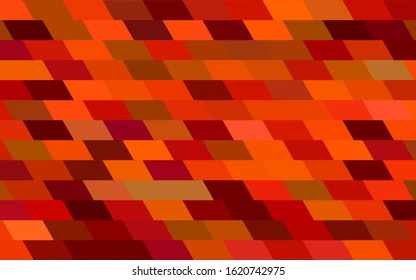 Dark Red vector abstract textured polygonal background. Blurry rectangular design. The pattern with repeating rectangles can be used for background.